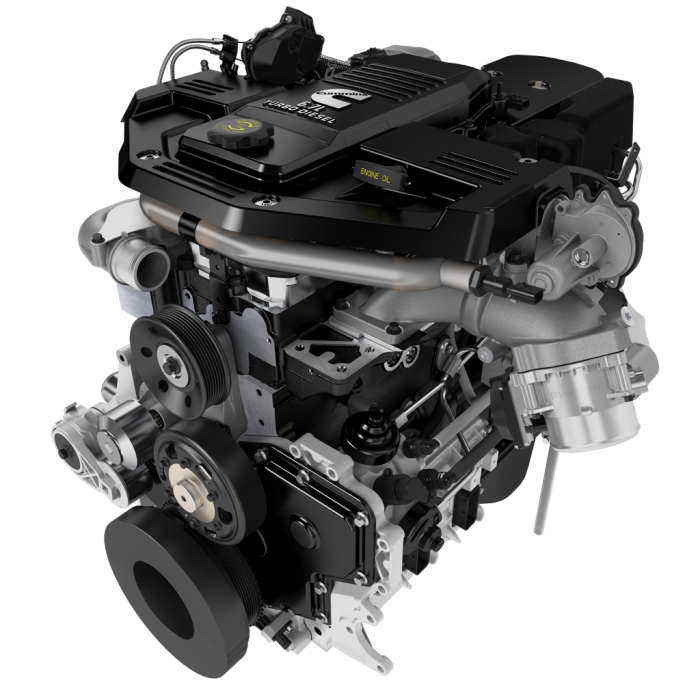 6.7l i6 cummins turbo diesel engine